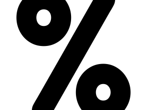 Percentage Download Png 300X225 (indigo, white, black, lavender, silver)