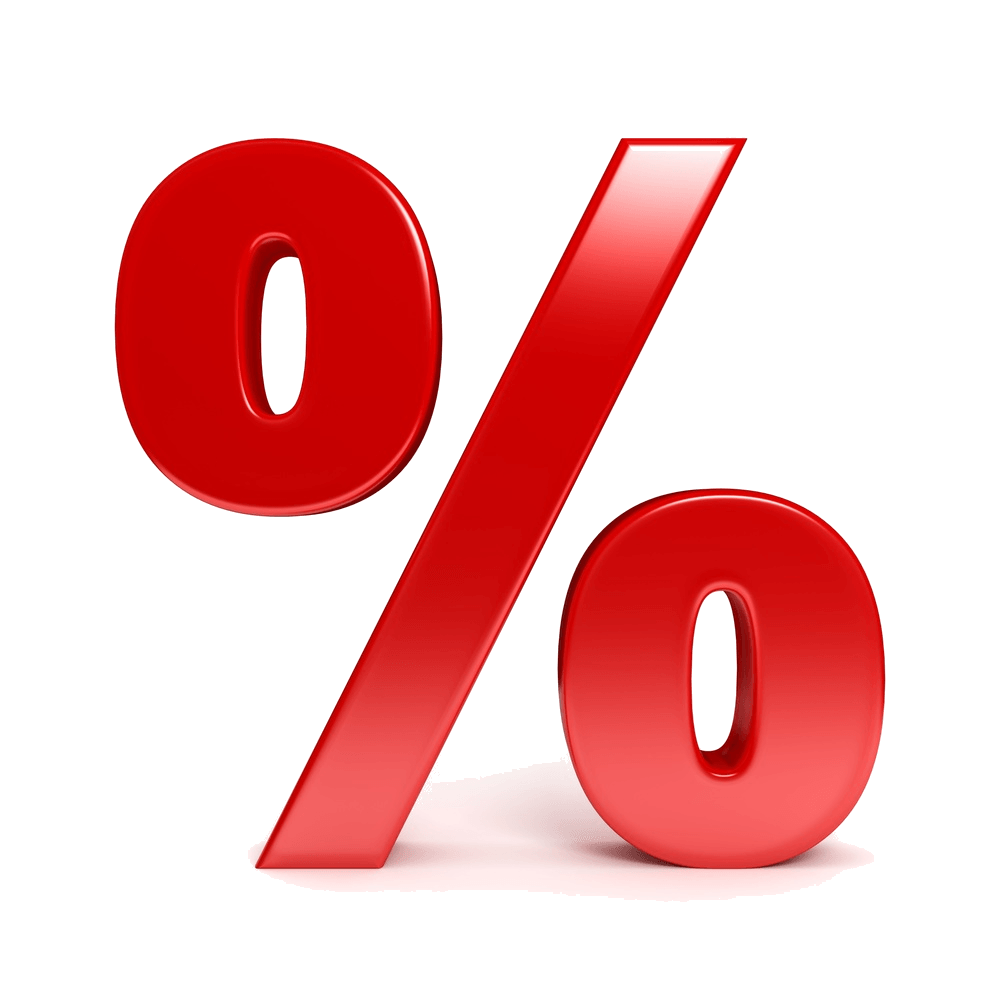 Percentage Png Hd (red, gray)