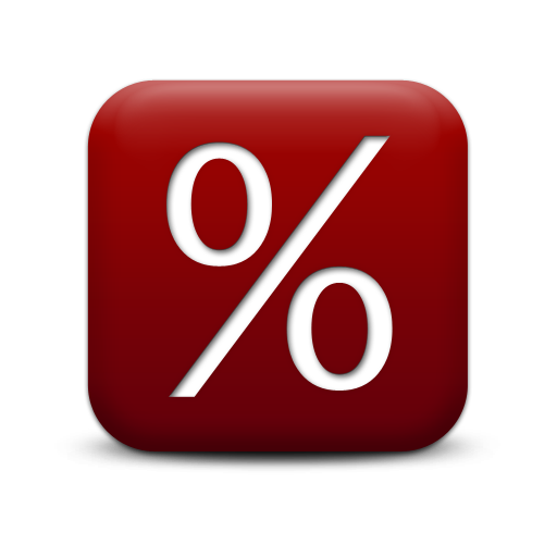 Percentage Png Pic (silver, white, maroon, black)