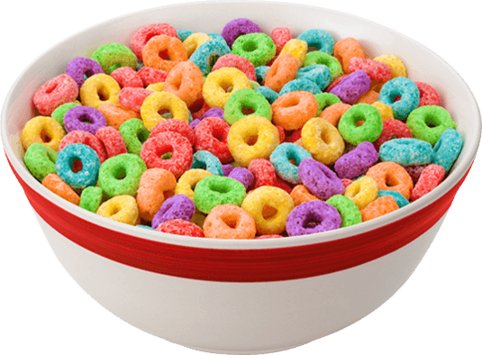 Cereal Png File (black, silver)