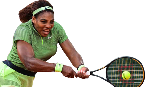 Serena Williams Png Photo (black, silver, gray)