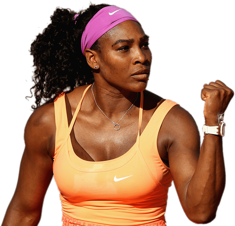 Serena Williams Png Pic (black)