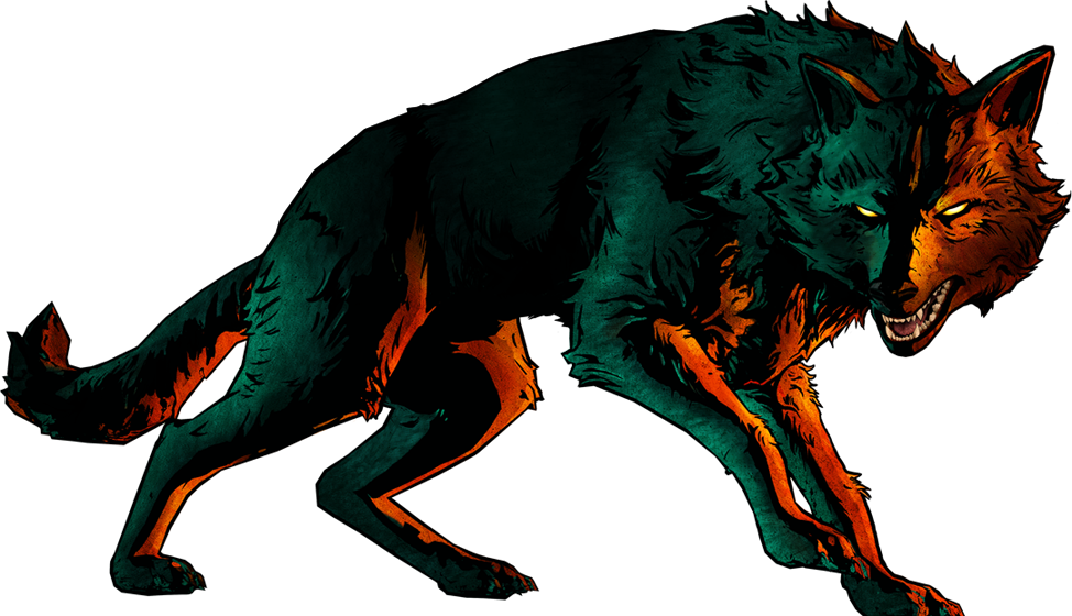 Werewolf Png File (black)