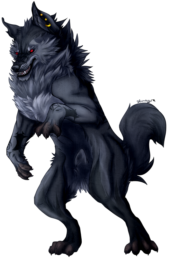 Werewolf Png Image Hd (black)