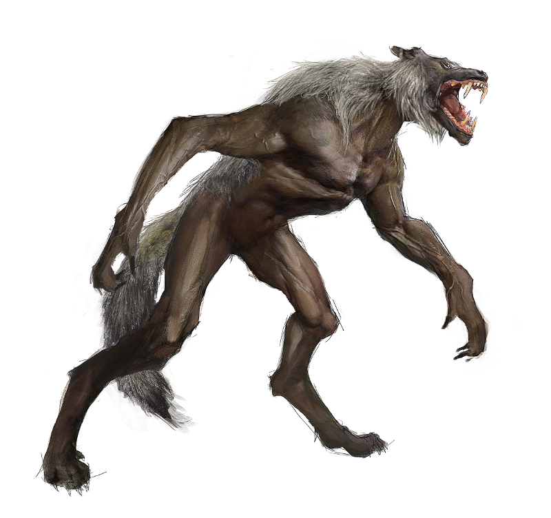 Werewolf Png Images Hd (black)