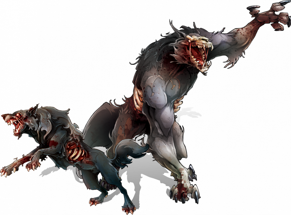 Werewolf Png Photo (black)