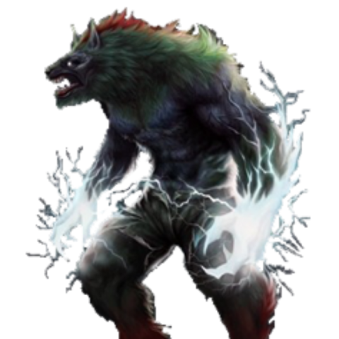 Werewolf Png Photos (black, lavender, white)