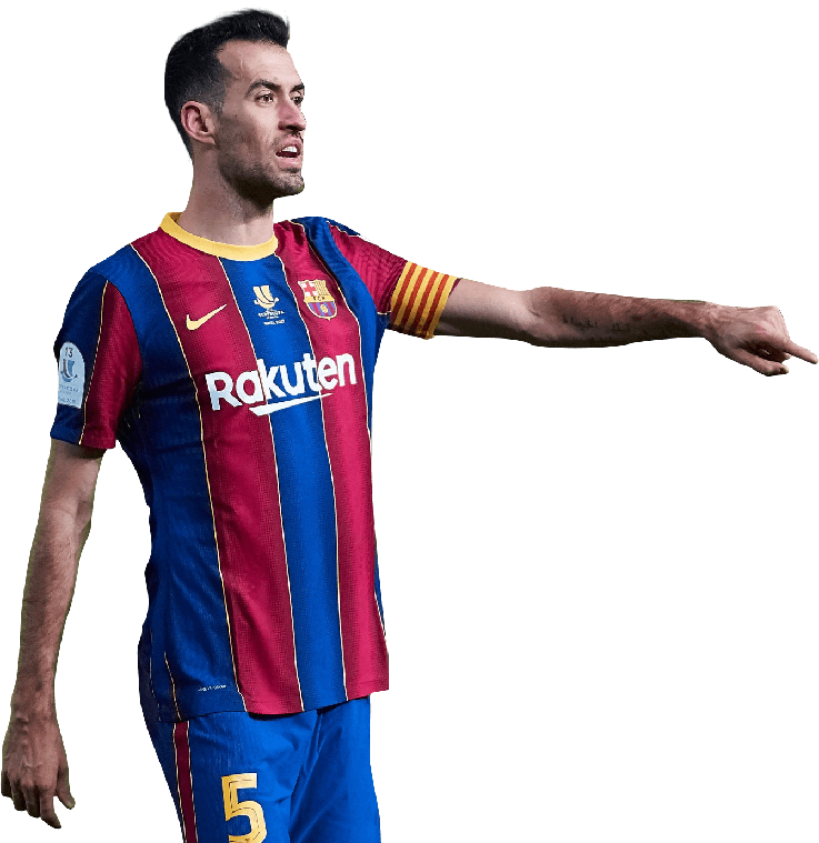 Sergio Busquets Png Clipart (black, navy)