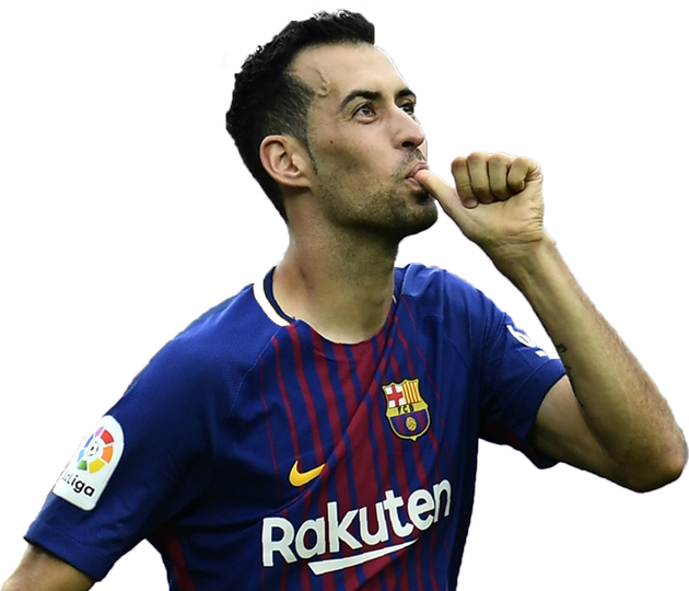 Sergio Busquets Png Transparent (black)