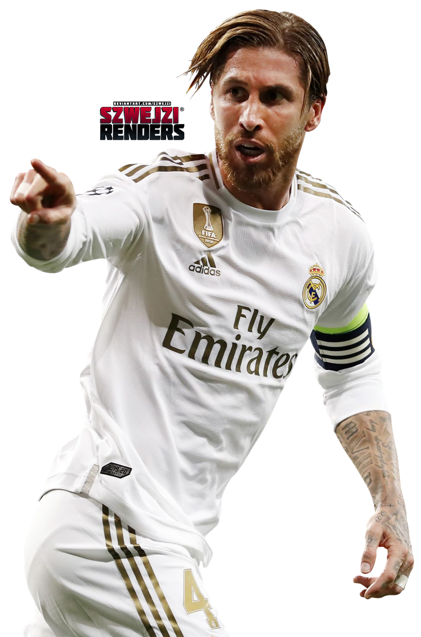 Sergio Ramos Transparent (black, gray, white, lavender)