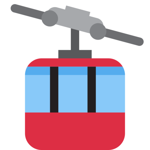 Aerial Tramway Free Png Icon (silver, gray, black, chocolate)