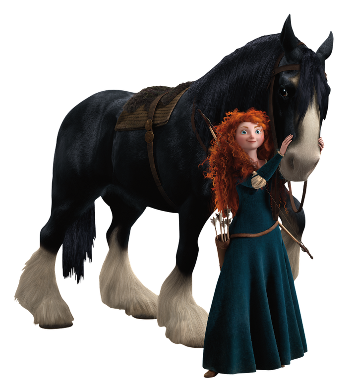 Merida Brave Download Png Image (black)