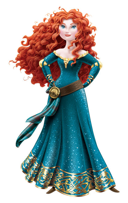 Merida Brave Png Picture (navy, black, teal)