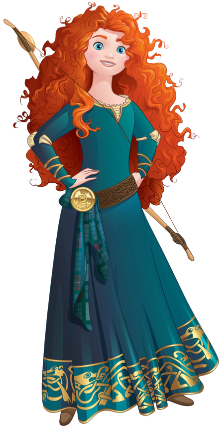 Merida Png Clipart (black, teal)