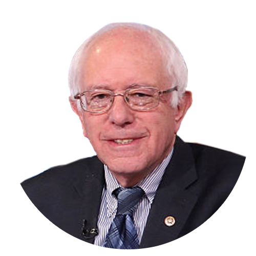 Bernie Sanders Png Clipart (white, black)