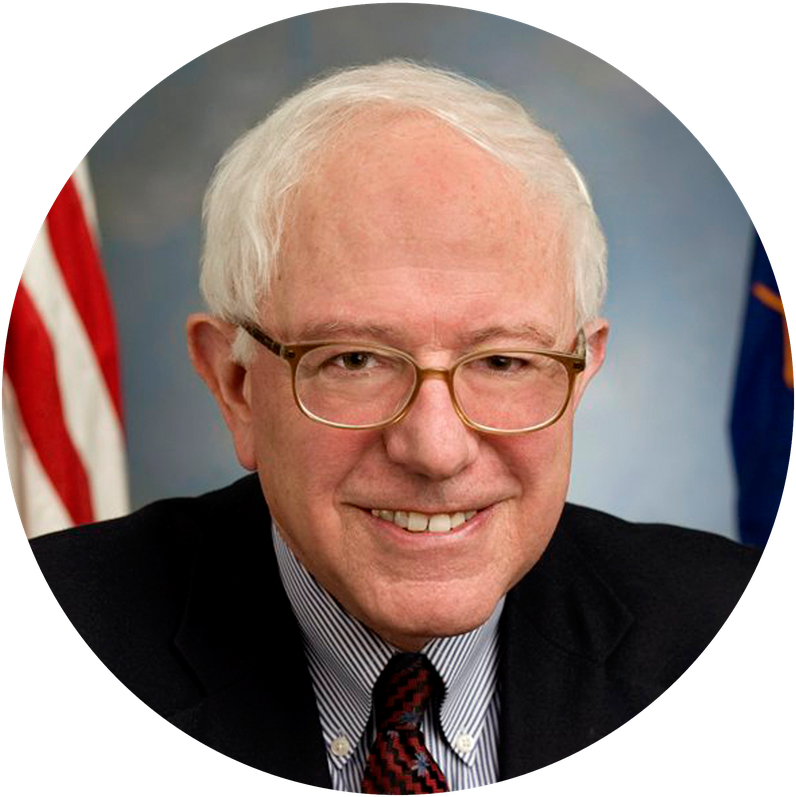 Bernie Sanders Png Hd (black)