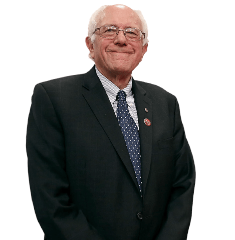 Bernie Sanders Png Isolated Hd (black, gray)