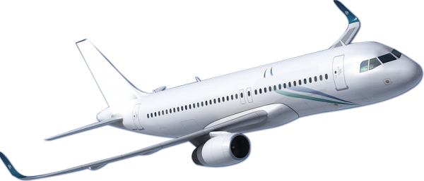 Aeroplane Png Photo (white, black)