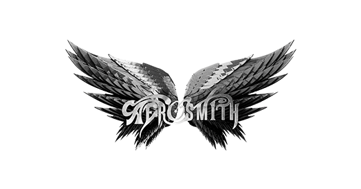 Aerosmith Band Logo Png Clipart (indigo, white, silver, black, gray)