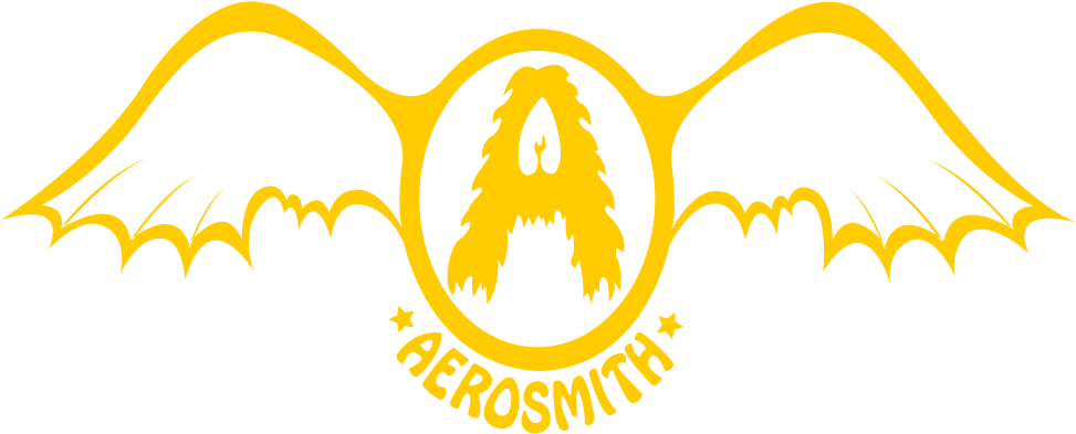 Aerosmith Png Clipart (black, gold)