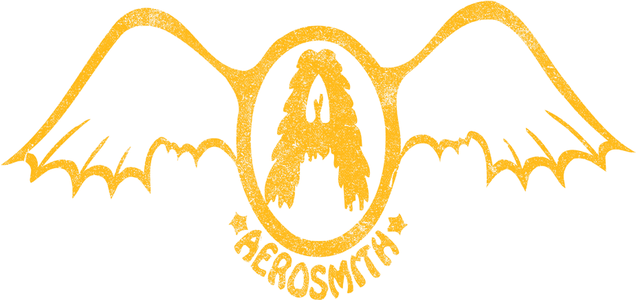 Aerosmith Png File (orange, black, gold)