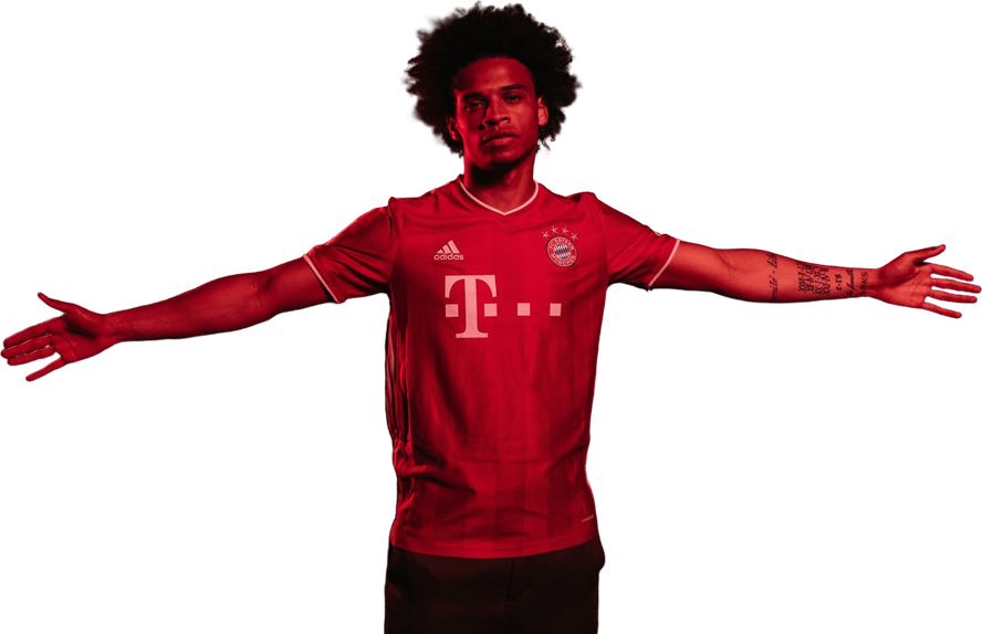 Leroy Sane Png Image (maroon, black)