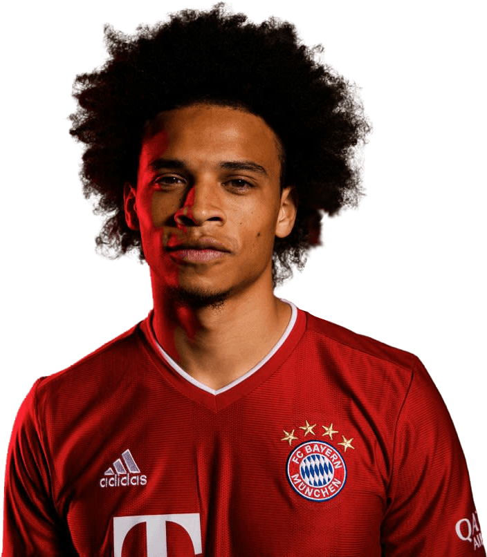 Leroy Sane Png (maroon, black)