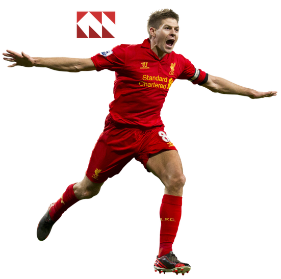 Gerrard Png File (black, maroon)