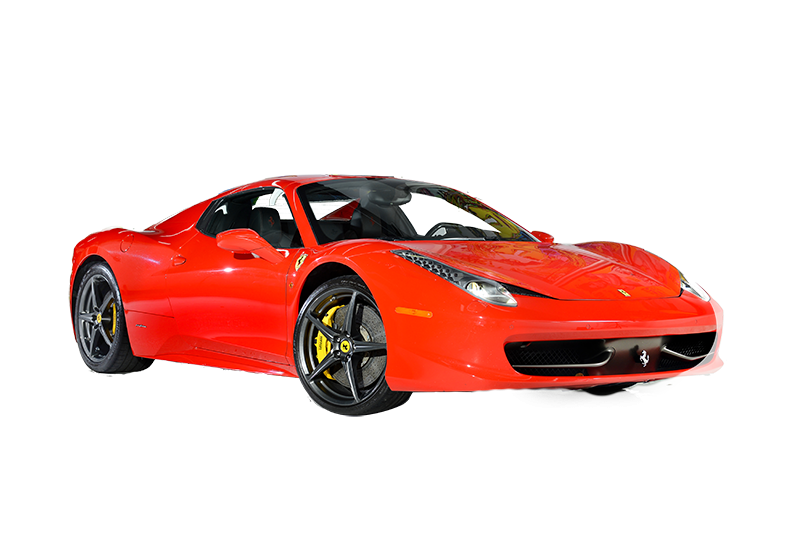 Ferrari 458 Png File (black, red, white)