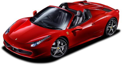 Ferrari 458 Png Isolated Hd (black, maroon)