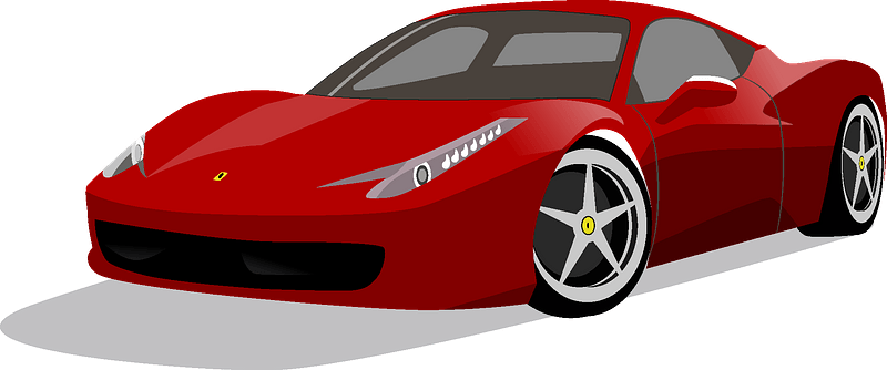 Ferrari 458 Png Pic (black, maroon, gray)