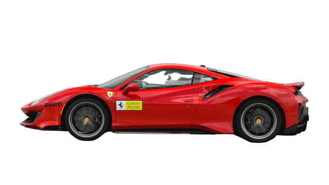 Ferrari 488 Pista Png Picture (black, maroon)