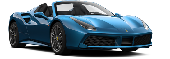 Ferrari 488 Pista Spider Png Hd Isolated (black, white)