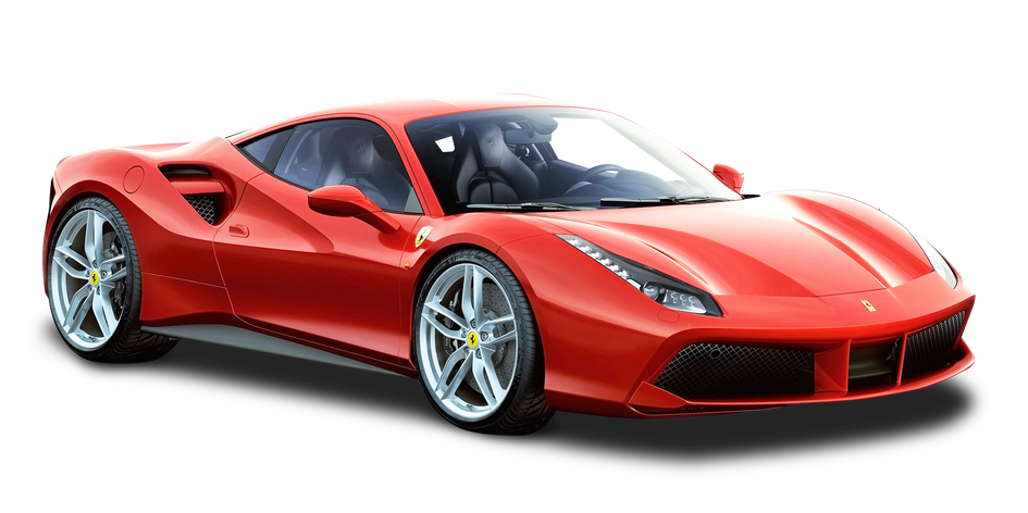 Ferrari 488 Pista Spider Png Isolated File (black, maroon, white)