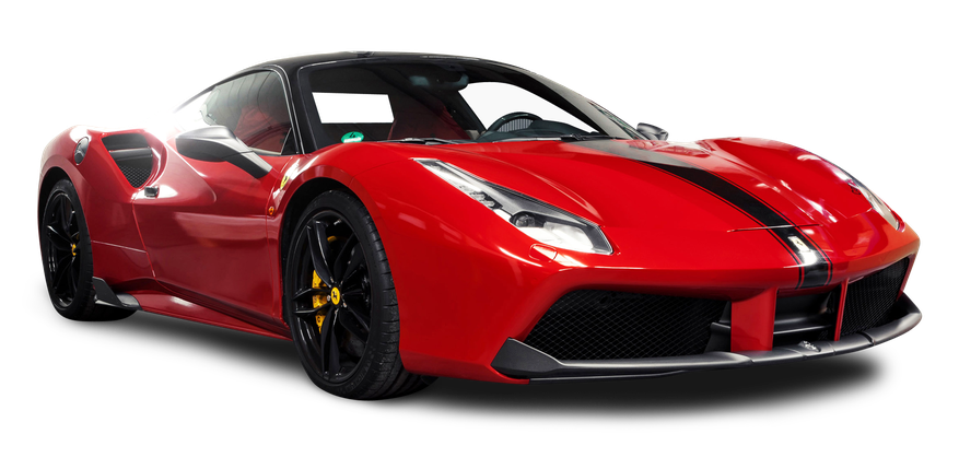 Ferrari 488 Spider Png (black, red, white)