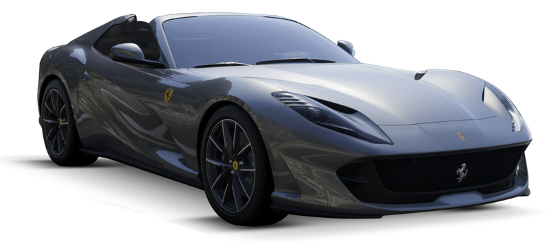 Ferrari 812 Superfast Png Hd (black, silver)