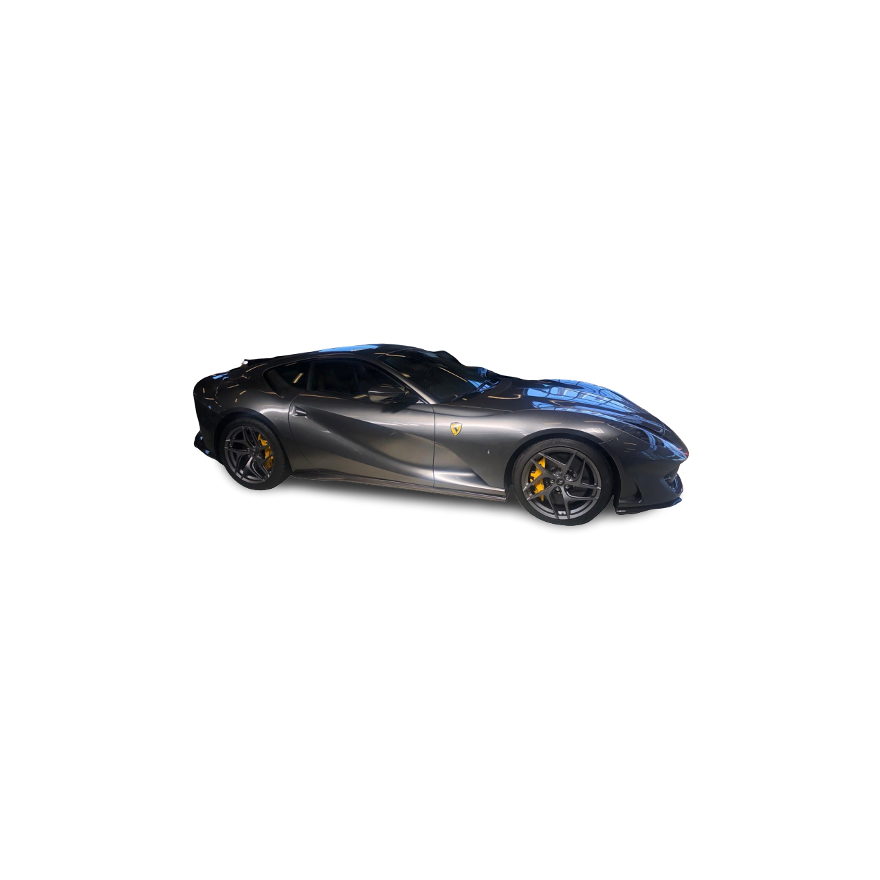 Ferrari 812 Superfast Png Isolated Hd (black, gray, silver, white)