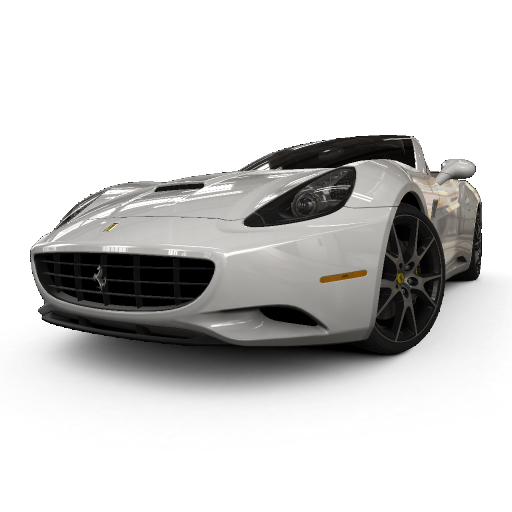 Ferrari California Png Photo (black, silver)