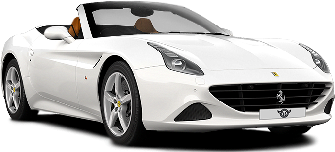 Ferrari California Transparent Png (black, lavender, white)