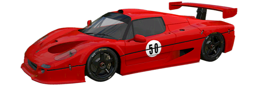 Ferrari F50 Png Image (white, indigo, gray, black, silver)