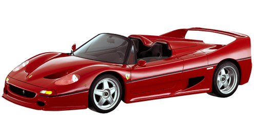 Ferrari F50 Png Pic (black, maroon)