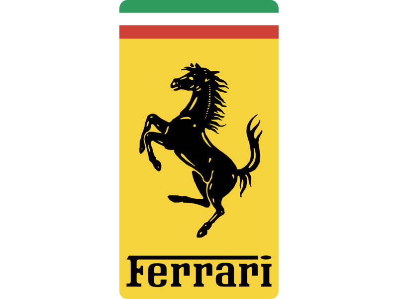 Ferrari Logo Png Picture (teal, black, gold, white)