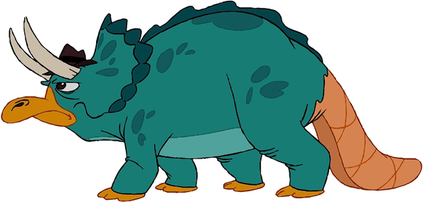 Perry The Platypus Png Transparent (gray, black, teal, salmon)