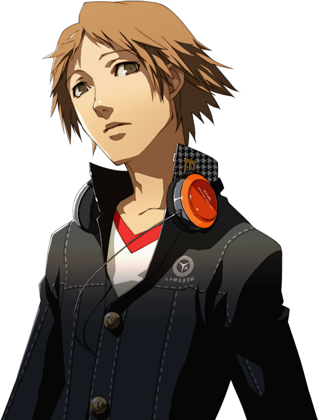 Persona 4 Golden Png Isolated Hd (black, olive)