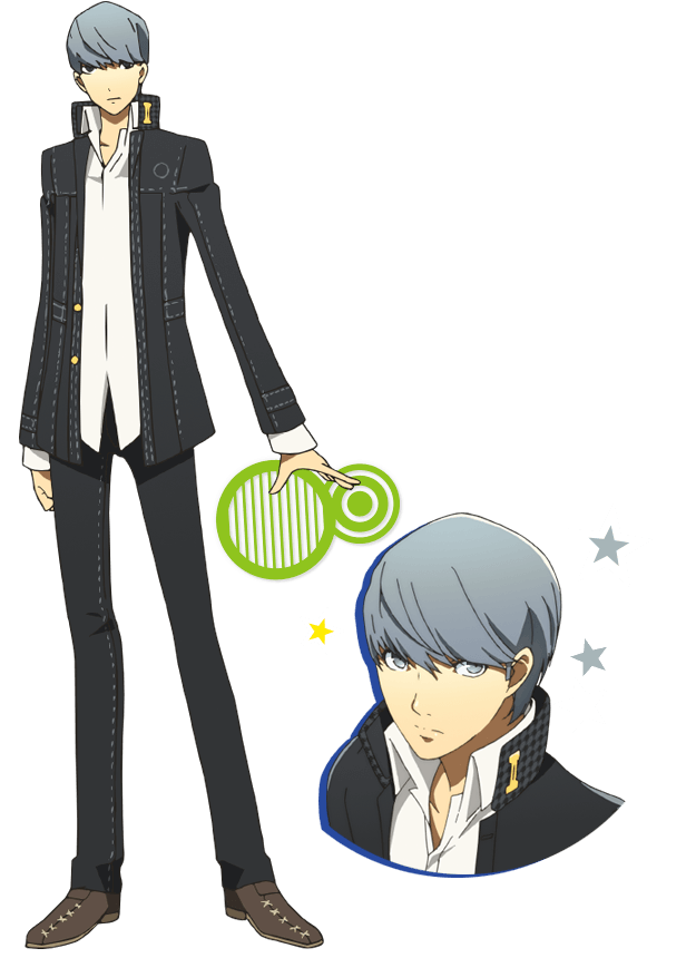 Persona 4 Golden Png Transparent (black, indigo, white)