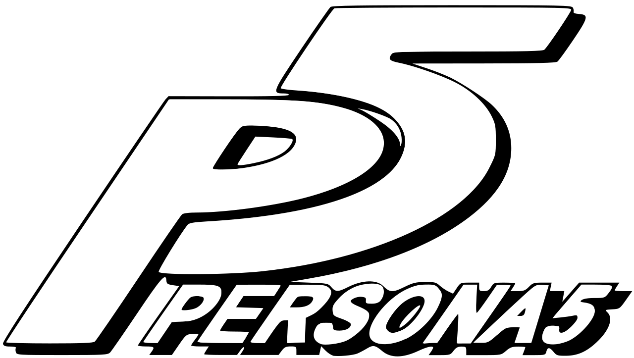 Persona 5 Logo Png Photos (lavender, white, silver, gray, black)