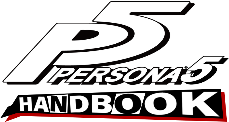 Persona 5 Logo Png (white, silver, indigo, gray, black)