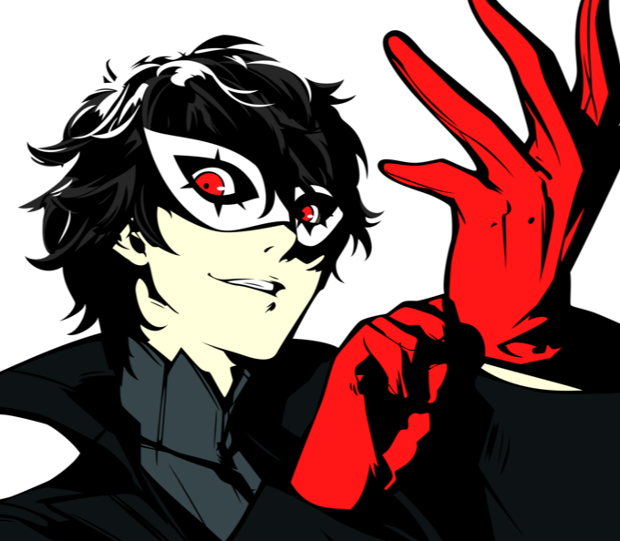 Persona 5 Png Hd (red, white, indigo, black, beige)