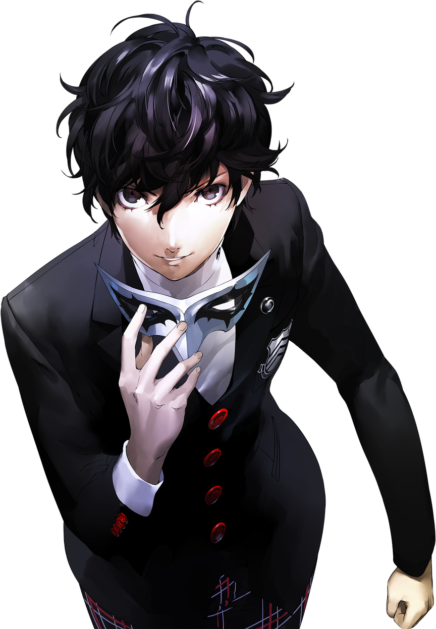 Persona 5 Png Isolated Hd Pictures (black)