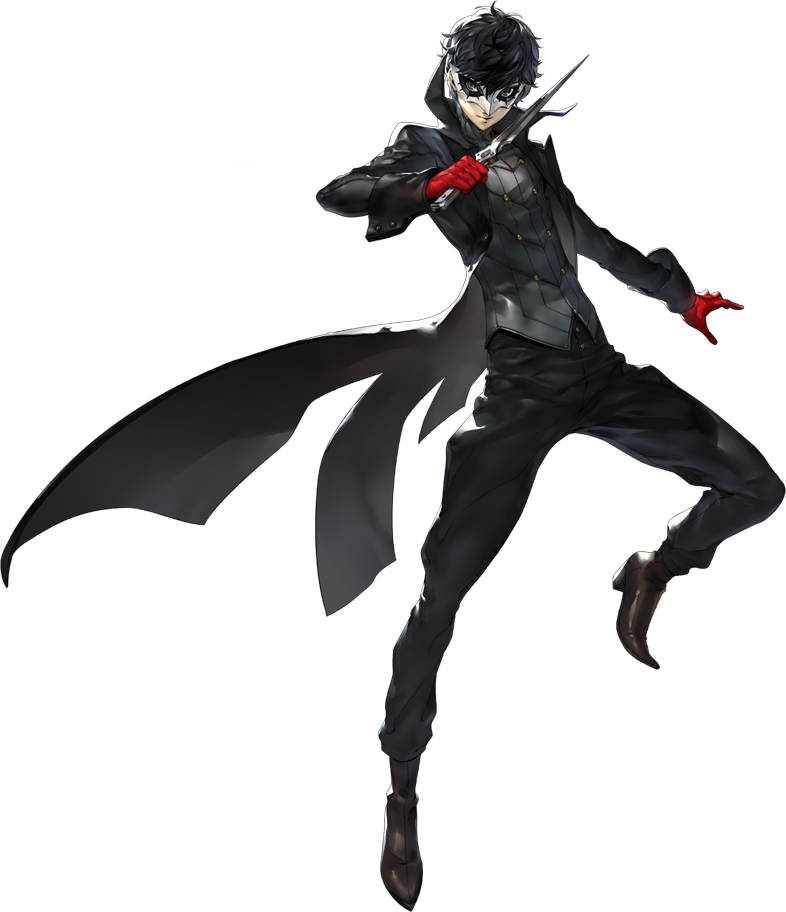 Persona 5 Png Isolated Hd (black, white, gray)